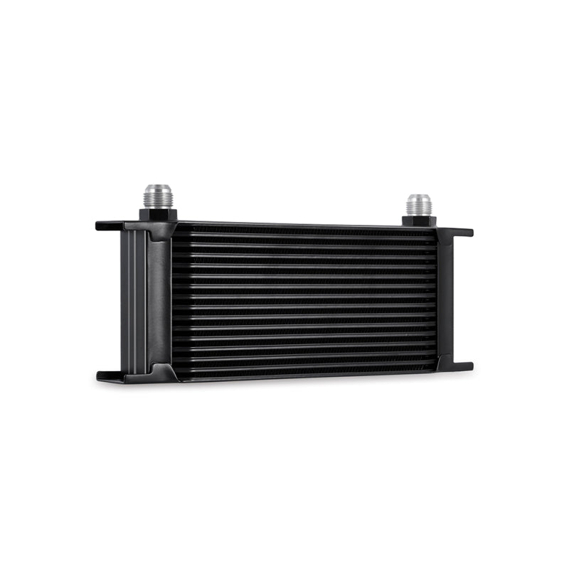 Mishimoto Universal 16 Row Oil Cooler - Black - #MMOC-16BK