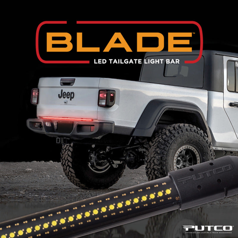 Putco for 2015-2022 Chevrolet Colorado / 2020-2022 Jeep Gladiator 48in Light Blade Direct Fit Kit Red/Amber/White