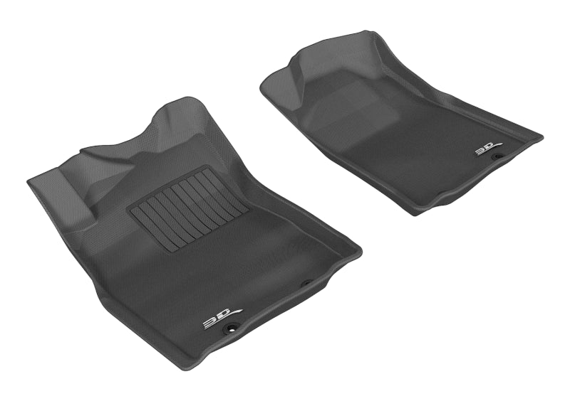 3D MAXpider Kagu Front Floor Mats for 2012-2015 Toyota Tacoma