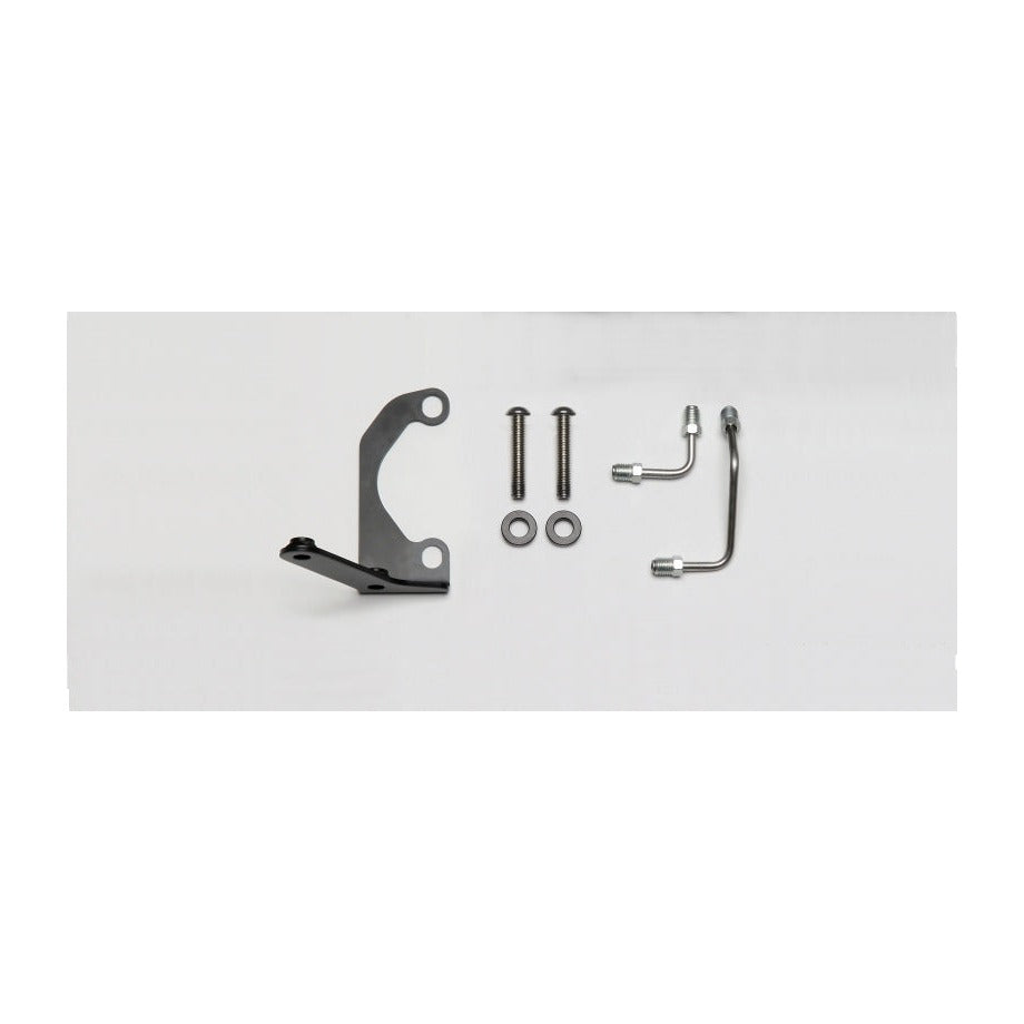 Wilwood Tandem Master Cylinder to Prop valve Bracket L/H & Line Kit - #220-13189