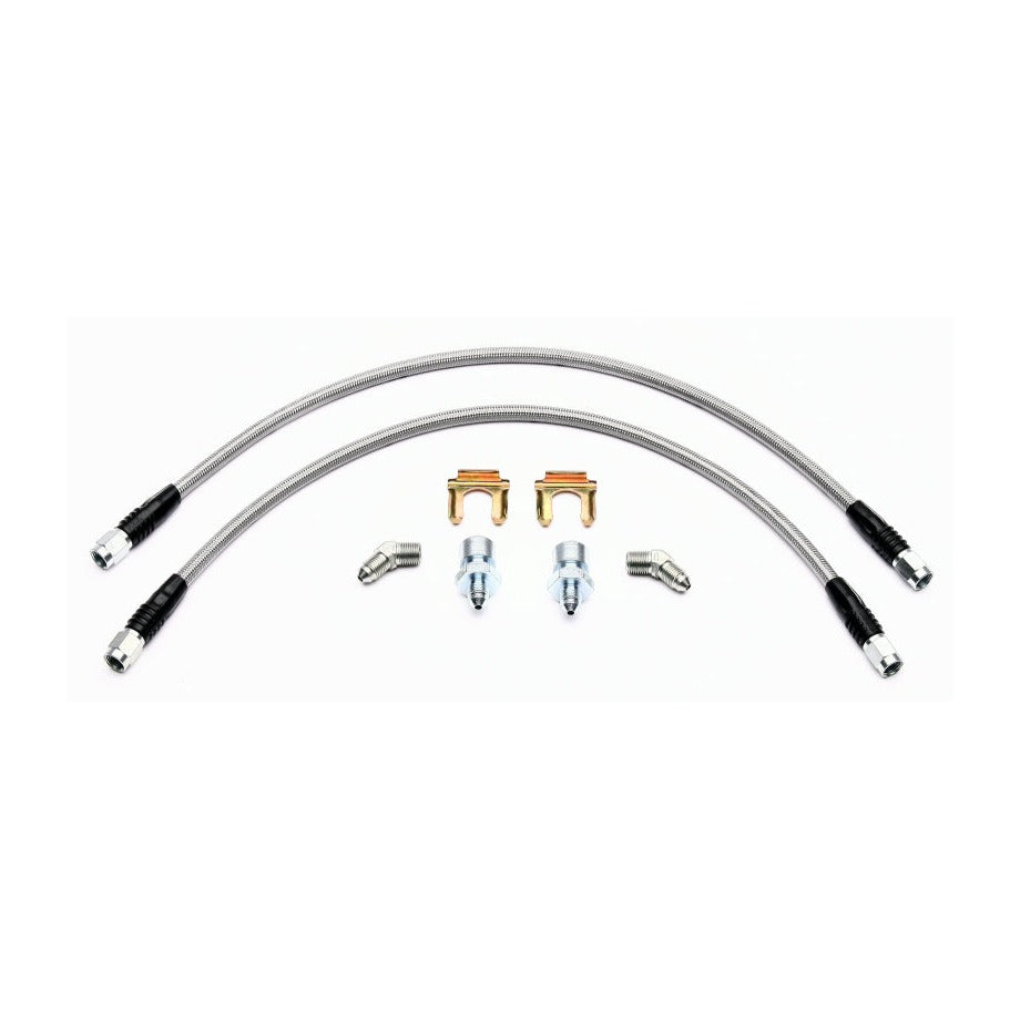 Wilwood Flexline Kit Front 2005-Current C6 Corvette w/ SL4 SL6 or W4/6A Caliper - #220-9100