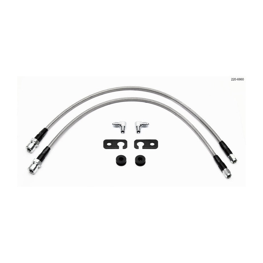 Wilwood Flexline Kit 2002 Acura RSX 5 Lug w/ Forged Dynalite Front Caliper - #220-6860