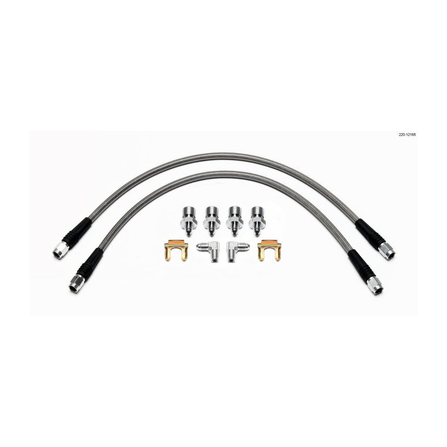 Wilwood Flexline Kit Front 1965-1969 Ford Mustang - #220-12168