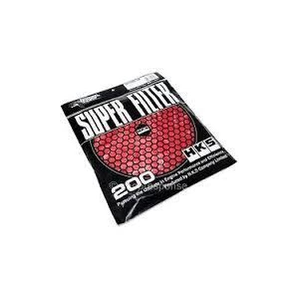 HKS 2 Layer Wet 200mm Red Replacement Filter Element