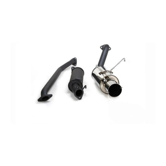 HKS 02-03 Acura RSX S Hi Power Exhaust w/ Silencer (SUS304 NO COATING)