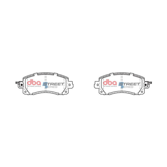 DBA 2018+ Subaru Impreza FB / 2022+ Subaru WRX Street Series Front Brake Pad