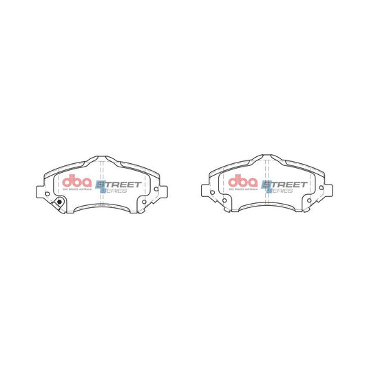 DBA 08-16 Chrysler Town & Country Street Series Front Brake Pads