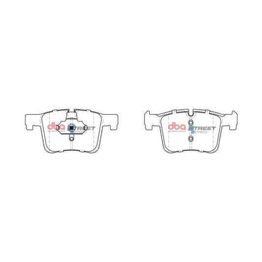 DBA 14-16 BMW 228i (312mm Front Rotor) Street Series Front Brake Pads