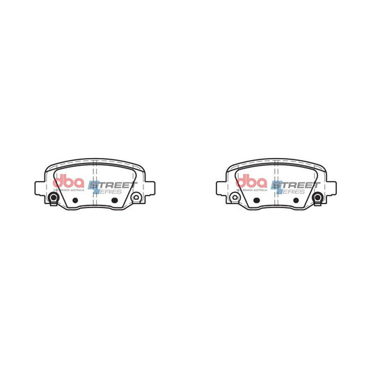 DBA 2021 Jeep Cherokee Street Series Rear Brake Pads