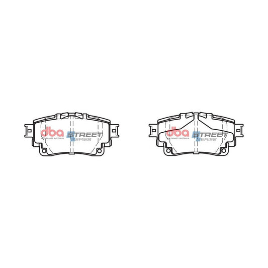 DBA 20-22 Toyota Corolla Hatchback Rear Street Series Brake Pads