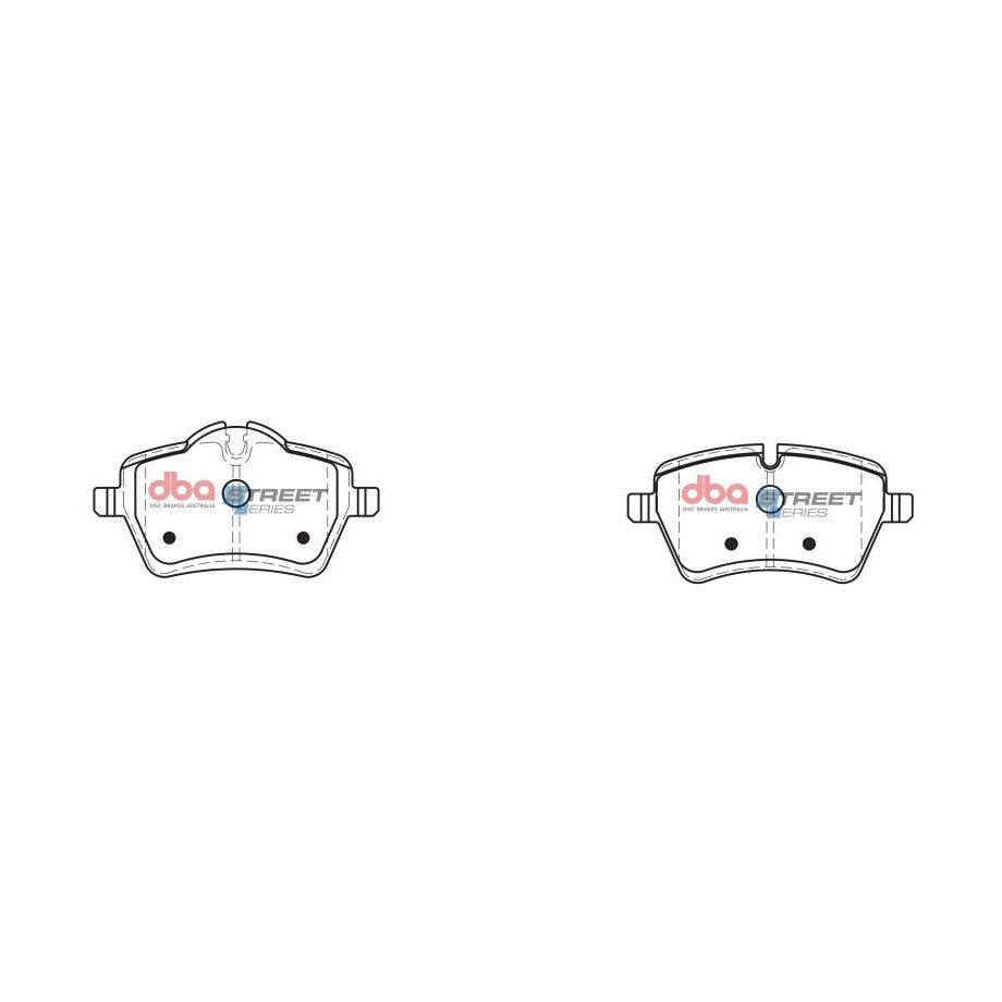 DBA 2014 Mini Cooper (Hardtop with JCW Brakes) Front Street Series Brake Pads