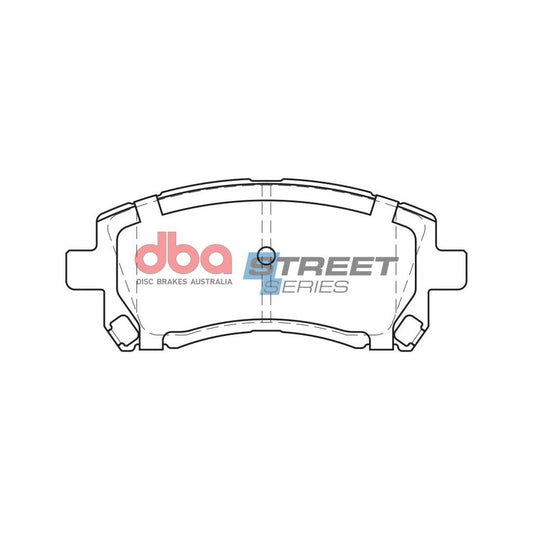 DBA 98-02 Subaru Forester Front Street Series Brake Pads