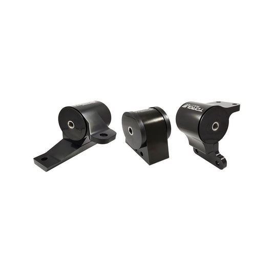 Torque Solution 3pc Front Aluminum Engine Mount Kit: Mitsubishi Lancer/Ralliart/Evolution X 2008-15
