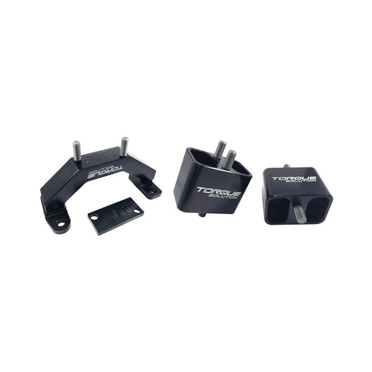 Torque Solution Solid Billet Aluminum Engine & Transmission Mounts 02-14 Subaru WRX / 04-17 STi