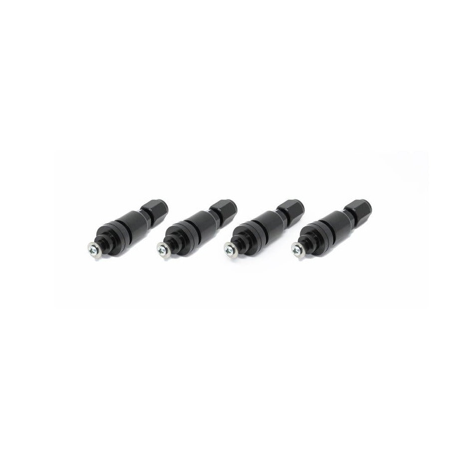 Torque Solution Billet TPMS Valve Stem Kit (Black) 2008+ Subaru Legacy Impreza WRX / STi