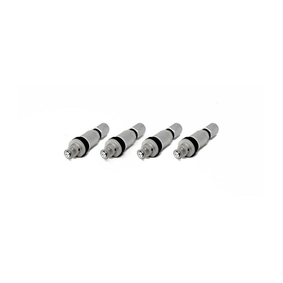 Torque Solution Billet TPMS Valve Stem Kit (Silver) 2008+ Subaru Legacy Impreza WRX / STi