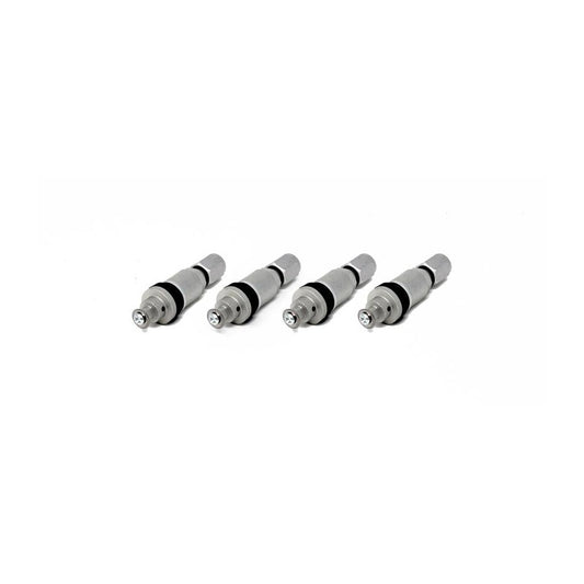 Torque Solution Billet TPMS Valve Stem Kit (Silver) 2008+ Subaru Legacy Impreza WRX / STi