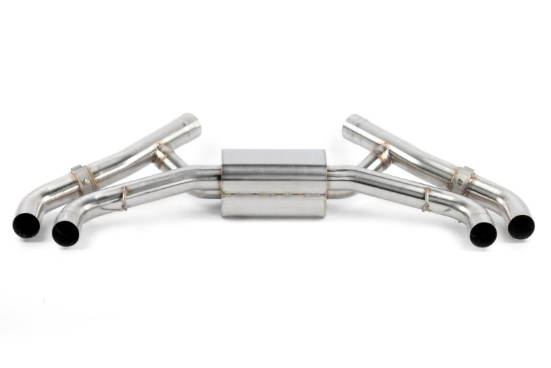 Dinan 20-26 BMW X5 M/X6 M (F95/F96) Valved Axleback Exhaust System - Polished Tips