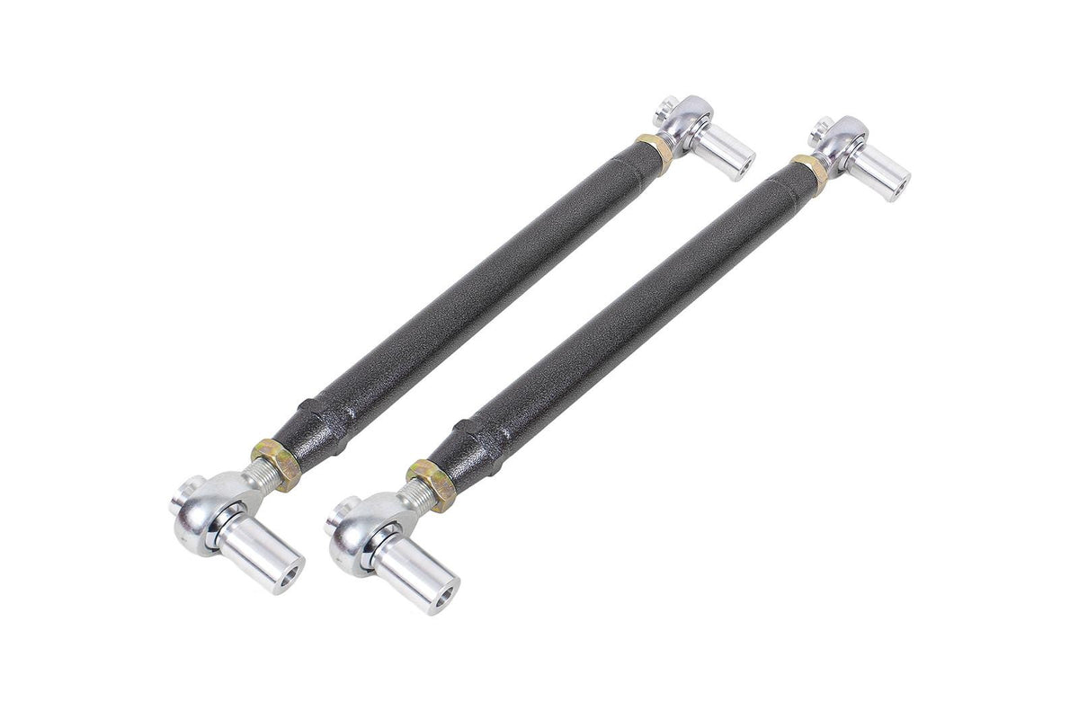 BMR 1999-2004 Mustang Chrome Moly Lower Control Arms with Double Adj. Rod Ends - Black Hammertone