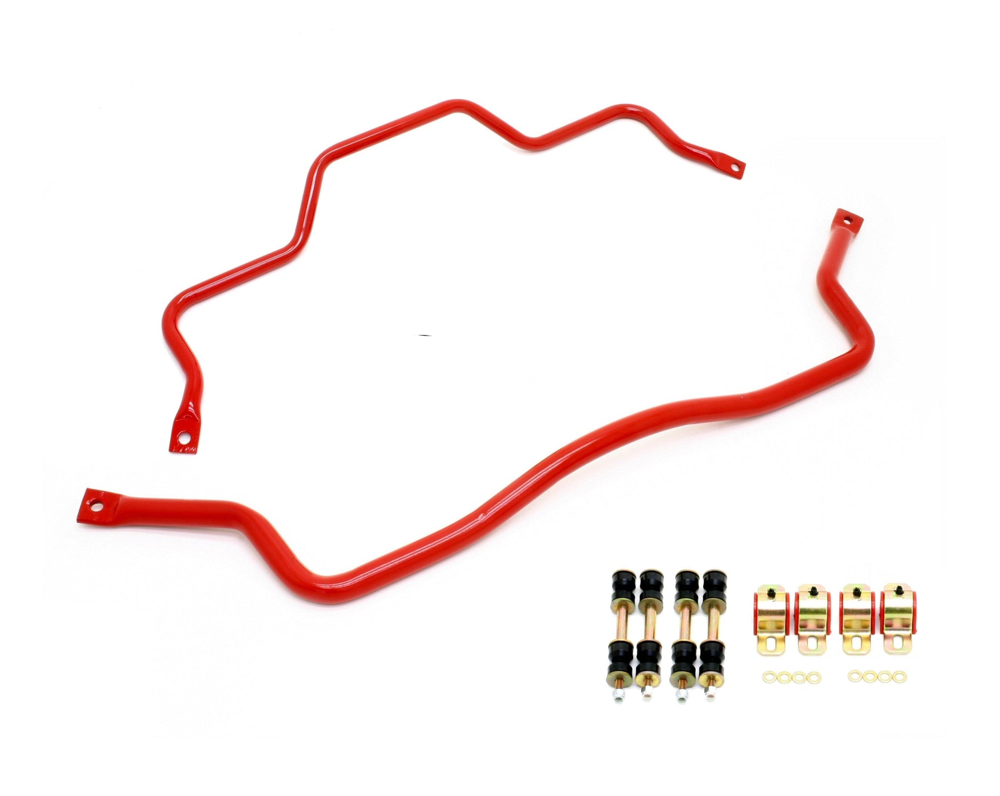 BMR 93-02 F-Body Front & Rear Sway Bar Kit w/ Bushings - Red
