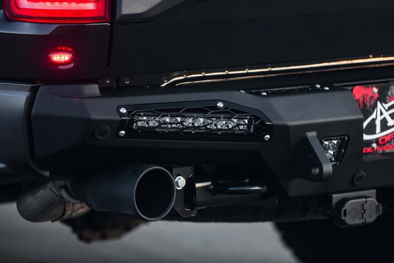 Addictive Desert Designs for 17-18 Ford F-150 Raptor HoneyBadger Rear Bumper w/ 10in SR LED Mounts