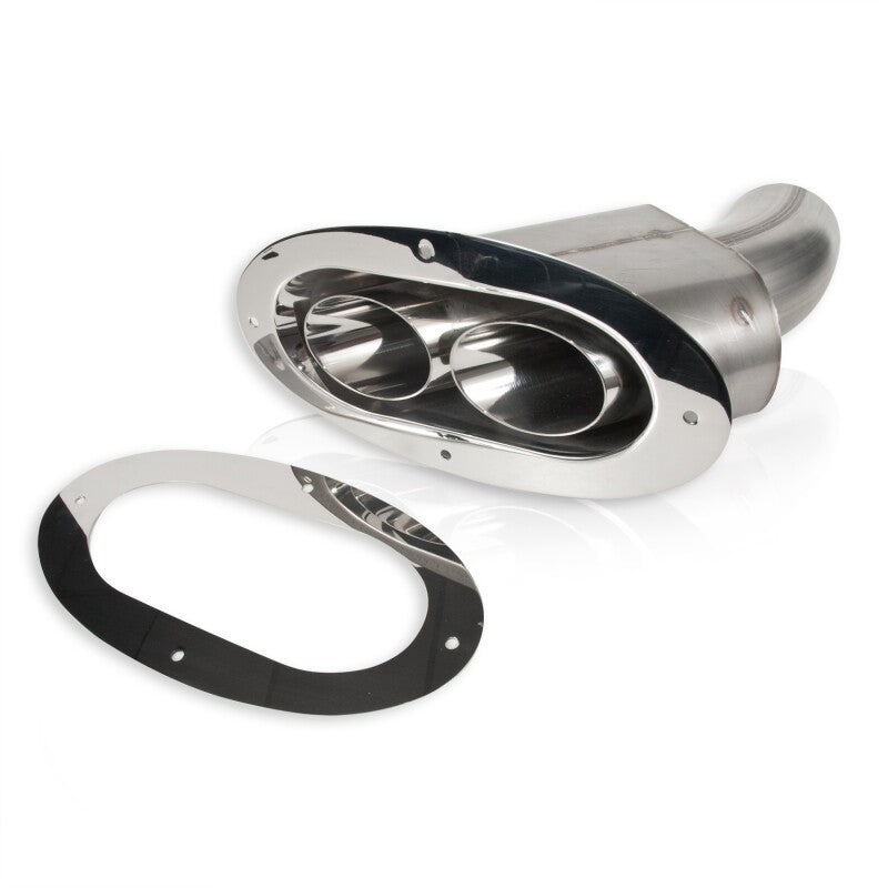 Stainless Works for Angled-Oval Through-Body Tip With Tubes