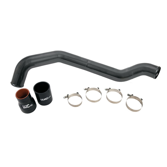 Wehrli Custom Fabrication WCF100352-GB Driver Side 3in Intercooler Pipe Gloss Black for 2004.5-2010 Chevrolet Silverado / GMC Sierra 2500 HD / 3500 HD Duramax