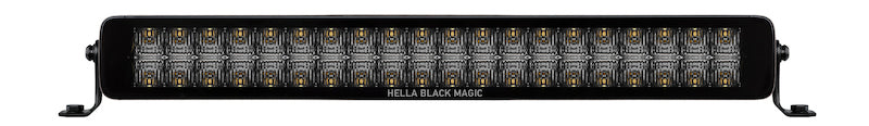 HELLA 358176401 Black Magic 21in Double Light Bar - Driving Beam