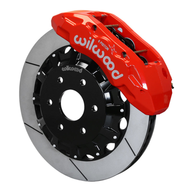 Wilwood TX6R Front Kit 16.00in Red 18-25 RAM 1500 - #140-16790-R