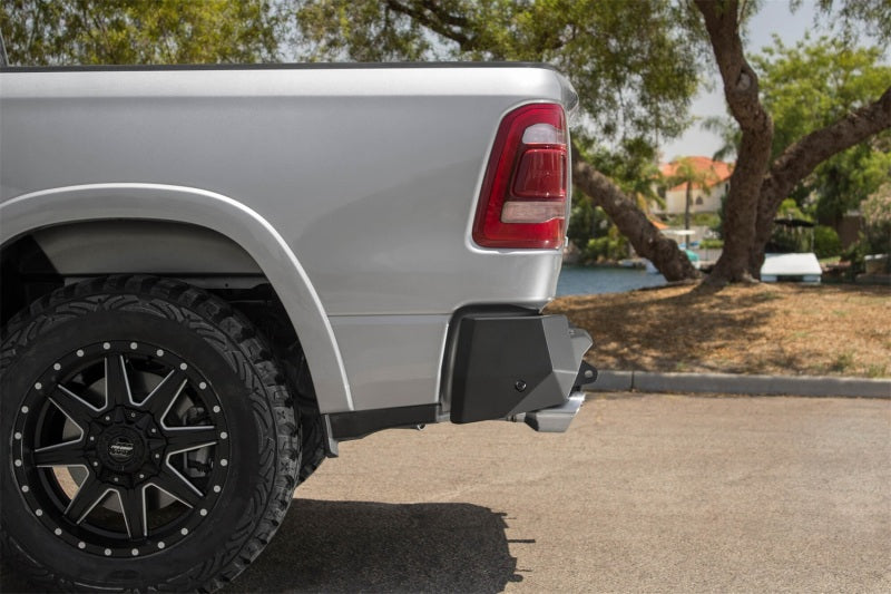 Addictive Desert Designs for 2019 Ram 1500 Hammer Stealth Fighter Rear Bumper w/ 6 Sensor Cutouts