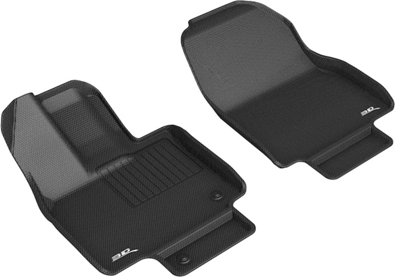 3D MAXpider Kagu Front Floor Mats for 2020-2023 Toyota Highlander