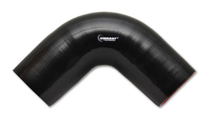 Vibrant 4 Ply Reinforced Silicone Elbow Connector - 1.5in I.D. - 90 deg. Elbow