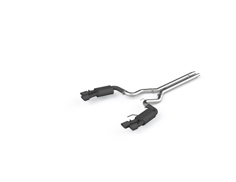 MBRP S7205BLK Cat-Back Exhaust System - 2018-2023 Ford Mustang GT 5.0L (Street) | Black Coated