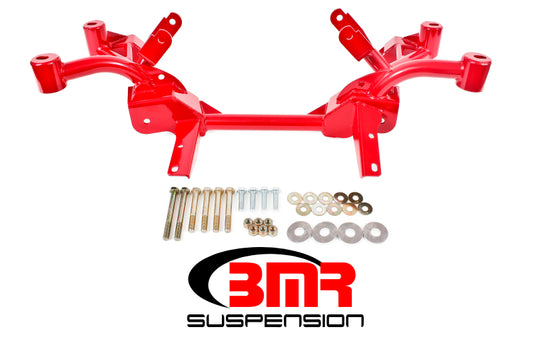 BMR 1982-1982 3rd Gen F-Body K-Member with LS1 Motor Mounts and Pinto Rack Mounts - Red