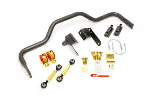BMR 1982-2002 3rd Gen F-Body with 2.75in Axles Rear Hollow 1.375in Xtreme Anti-Roll Kit - Black Hammertone