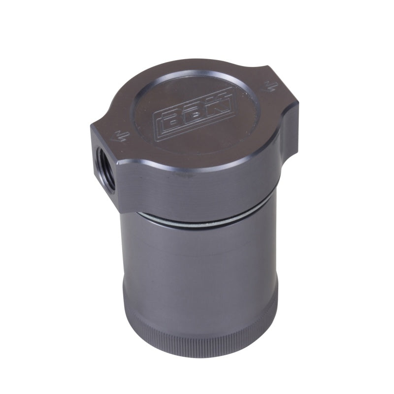 BBK Performance 1921 Oil Separator Kit Billet Aluminum, Passenger Side for 2005-2010 Chrysler 300, Dodge Charger / Challenger (6.1L Hemi)