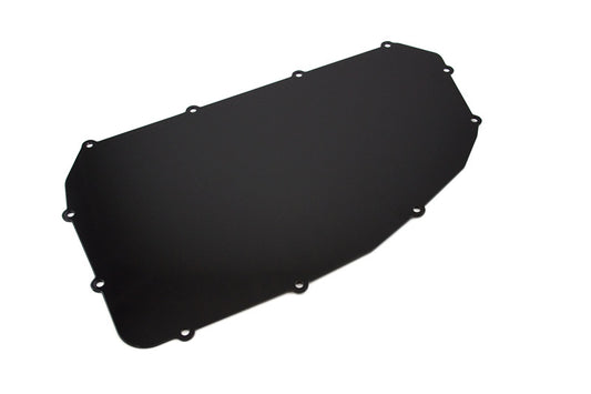 UMI Performance 3030-B AC/Heater Box Delete Panel Black for 1978-1988 GM G-Body