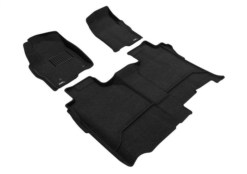 3D MAXpider Elegant Floor Mats for 2019-2022 Chevrolet Silverado / GMC Sierra