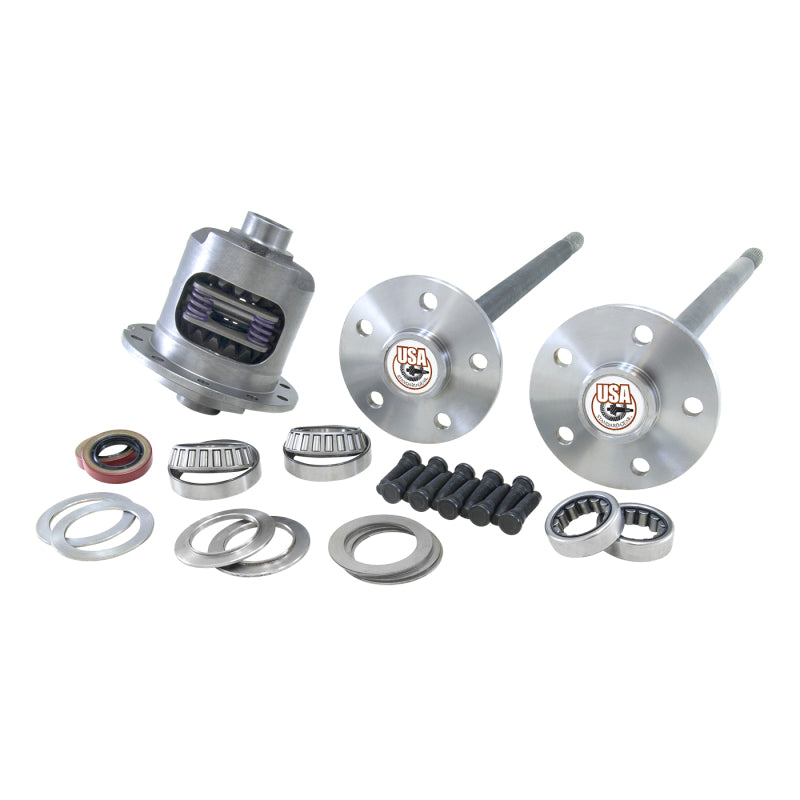 Yukon Gear & Axle YA FMUST-2-31 for 79-93 Mustang Axle Kit / 31 Spline / 5 Lug Axles w/ Duragrip Positraction