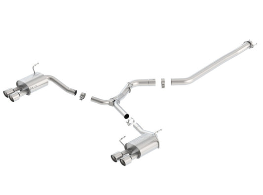Borla 140418 11-14 Subaru Impreza WRX/STI Sedan 4dr ATAK SS Catback Exhaust - #140418