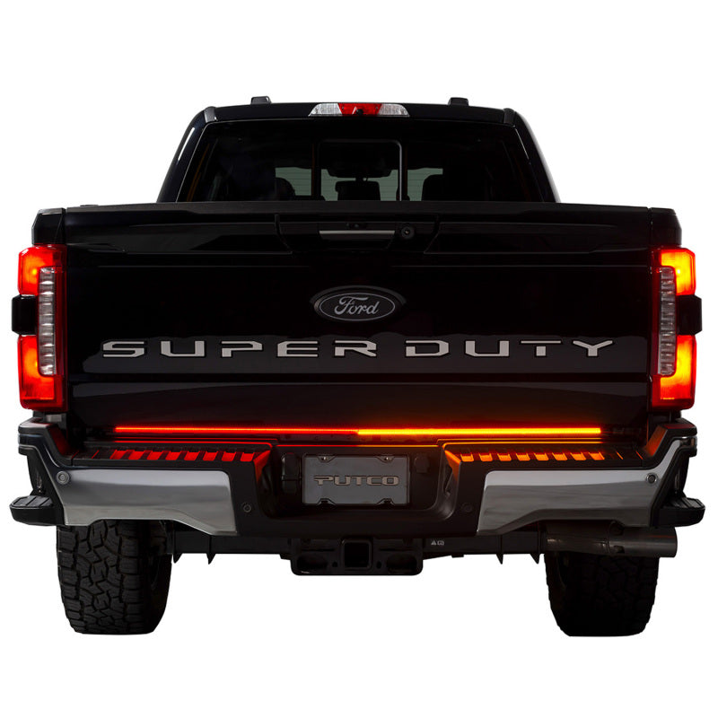 Putco for 2023-2024 Ford Super Duty F-250 60In Direct Fit Blade Kit Tailgate Bars with LED Taillamps