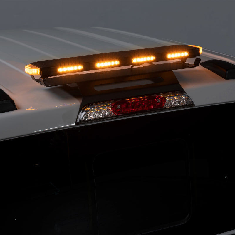 Putco for Universal 24in Tri Color Hornet Light (Amber/Blue/White) - LED Stealth Rooftop Strobe Bar