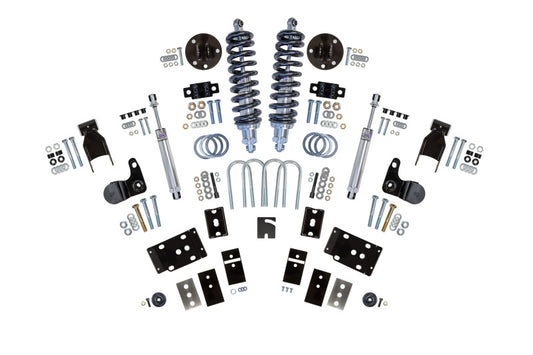 UMI Performance 656063-2 Complete Lowering Kit Adjustable Height 850lb Springs