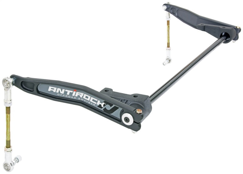 RockJock JK Antirock (Heavy Load) Front Sway Bar Kit (forged arms, 1in bar)