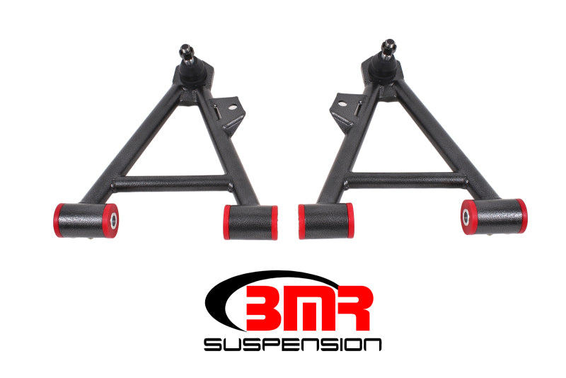 BMR 1994-2004 Mustang Lower Non-Adj. A-Arms (Coilover Only) with STD. Ball Joint (Poly) - Black Hammertone