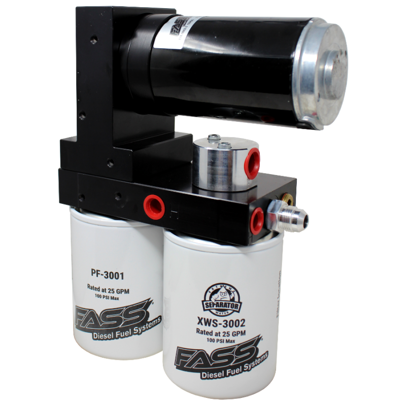 FASS Titanium Signature Series Diesel Fuel System 110GPH 2016-2019 Nissan Titan