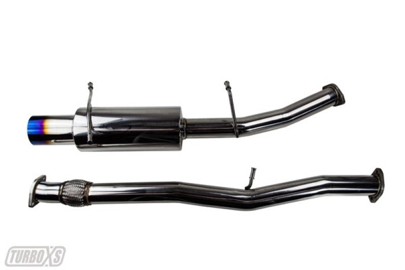 Turbo XS 2002-2007 WRX-STi Catback Exhaust Blued Tips