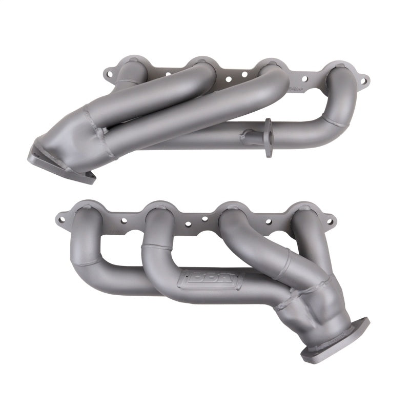 BBK Performance 4006 Shorty Headers 1-3/4 Titanium Ceramic for 2001-2013 Chevrolet, GMC and Cadillac 1500 Trucks and SUVs (6.0L)