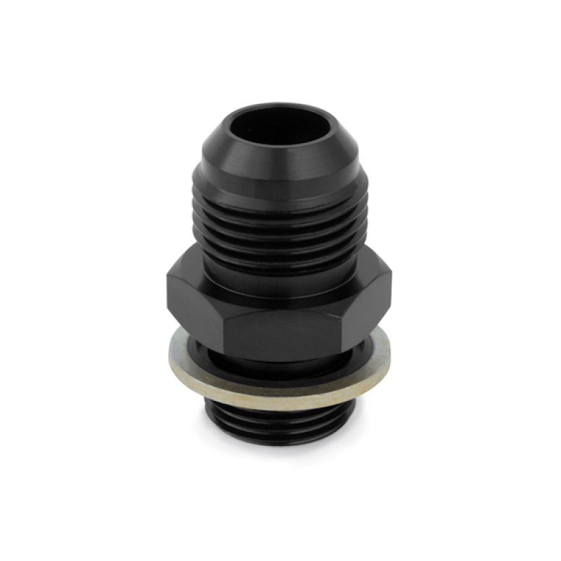 Mishimoto Sandwich Plate Fitting M20 x -10AN Black - #MMSPF-10ANBK