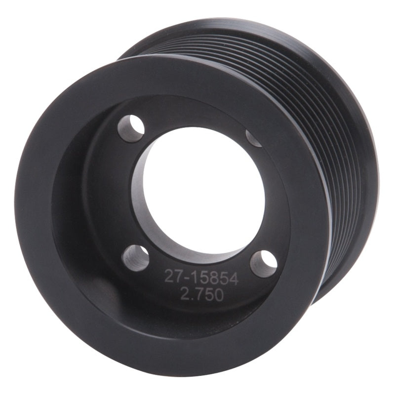 Edelbrock 15854 Enforcer Supercharger Pulley 2.75 in 10-Rib Black